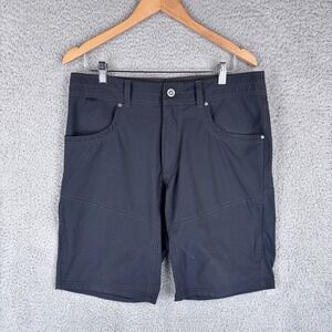 KUHL Shorts Mens Size 34 Dark Gray Silencr Kargo Cargo Stretch Outdoor Hiking